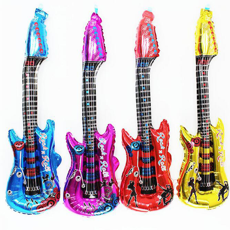 Guitarra inflable